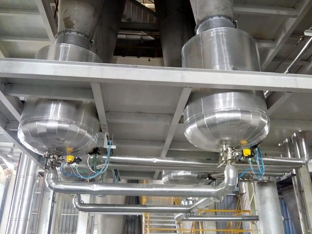 Process Piping with Control Valves